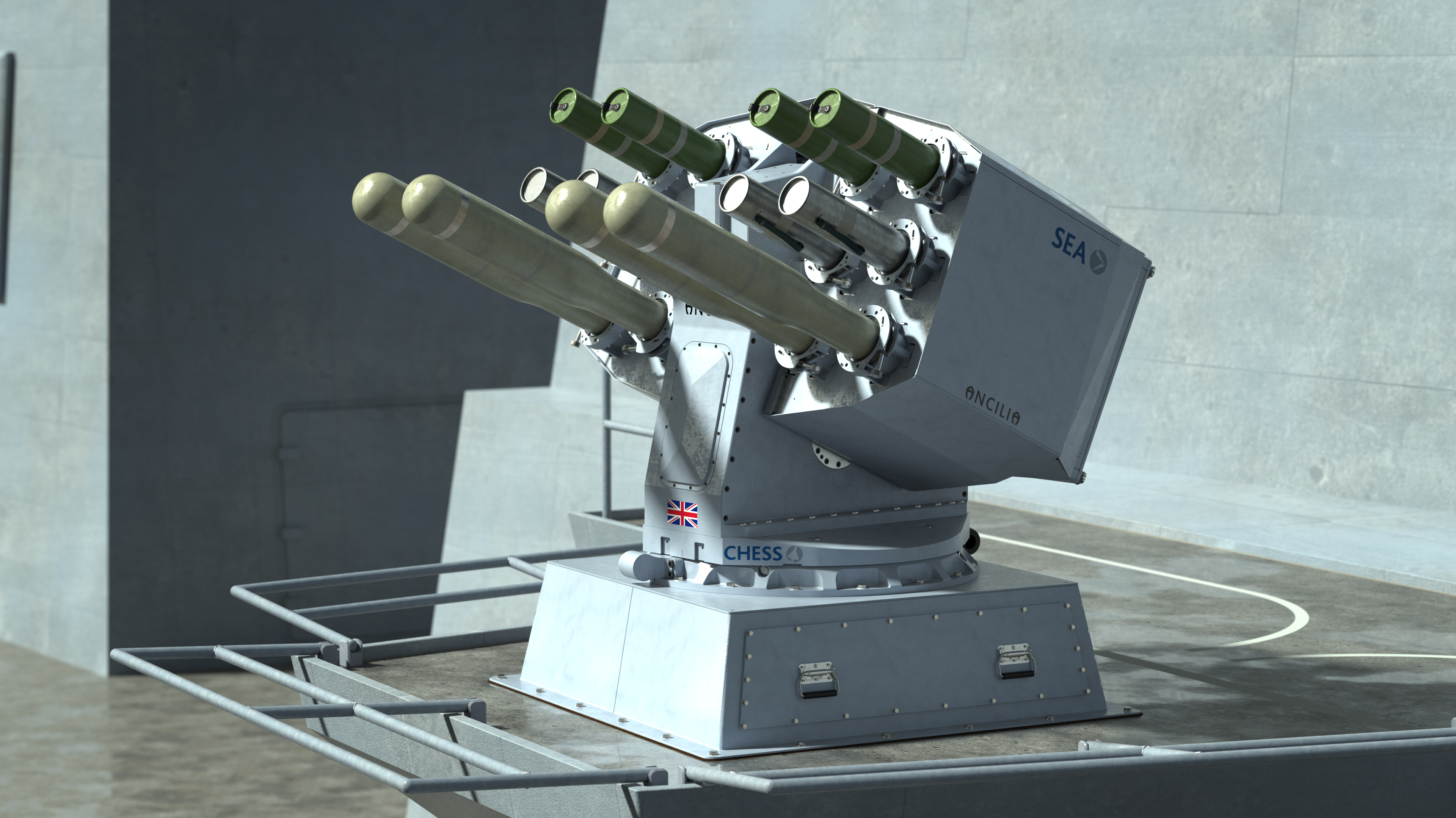 SEA Ancilia Trainable Decoy Launcher